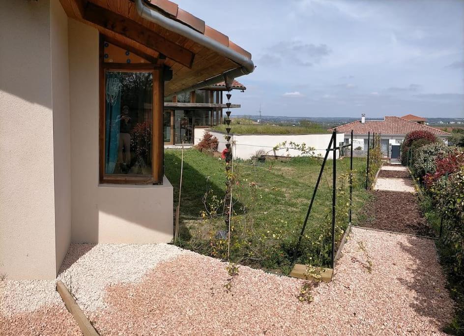 Studio Ambiance Verdoyante Et Vue Sur La Vallee Auzeville-Tolosane Экстерьер фото